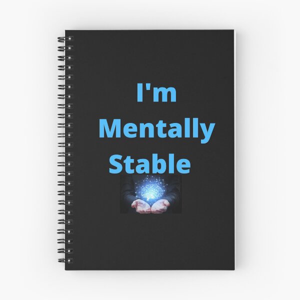 Item preview, I'm Mentally Stable funny Tshirt designed and sold by NewwaveLine.