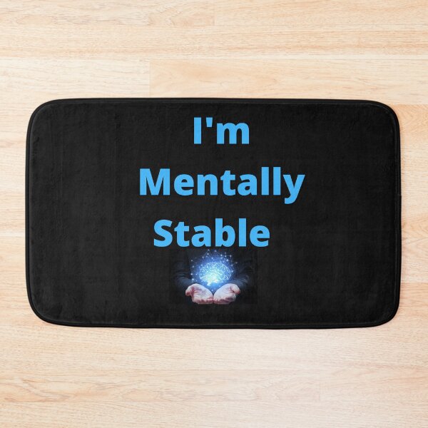 Item preview, I'm Mentally Stable funny Tshirt designed and sold by NewwaveLine.