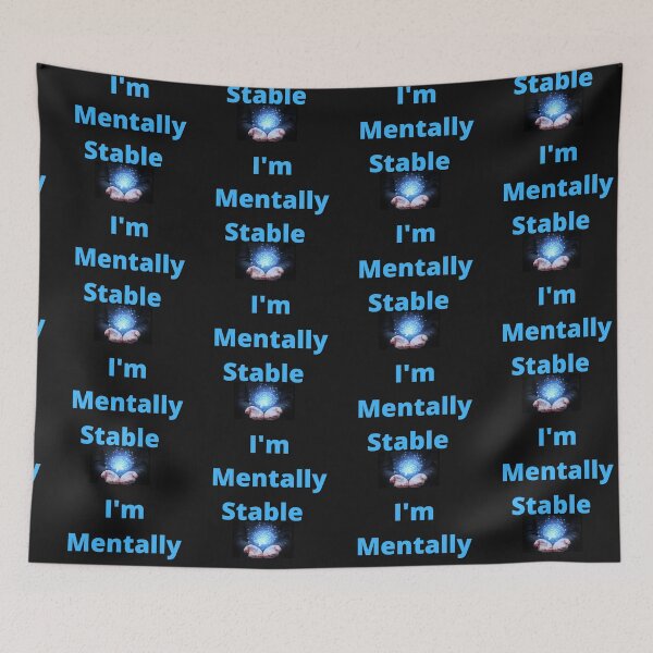 Item preview, I'm Mentally Stable funny Tshirt designed and sold by NewwaveLine.
