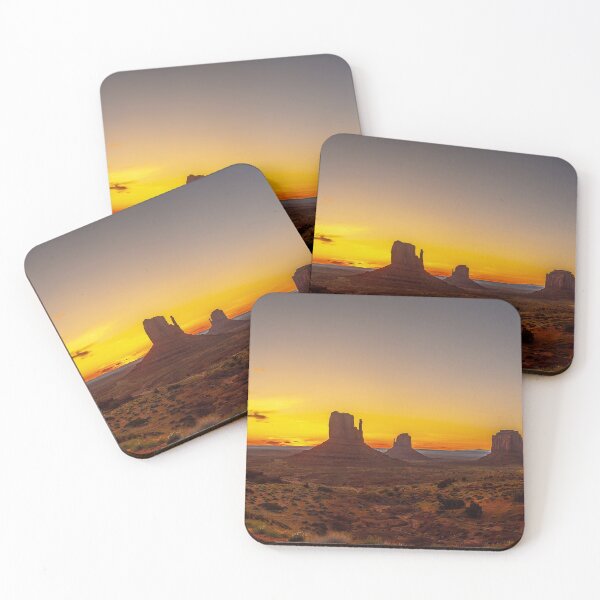 Item preview, Monument Valley Silhouette Beautiful August sunrise utah designed and sold by JTS STORE.