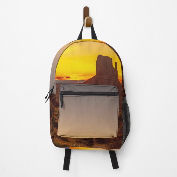 Item preview, Monument Valley Silhouette Beautiful August sunrise utah designed and sold by JTS STORE.