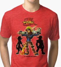 Jak & Daxter Trilogy Tri-blend T-Shirt