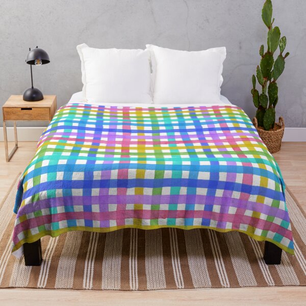 Item preview, Confetti Watercolour Rainbow Overlapping stripes designed and sold by suzzincolour.