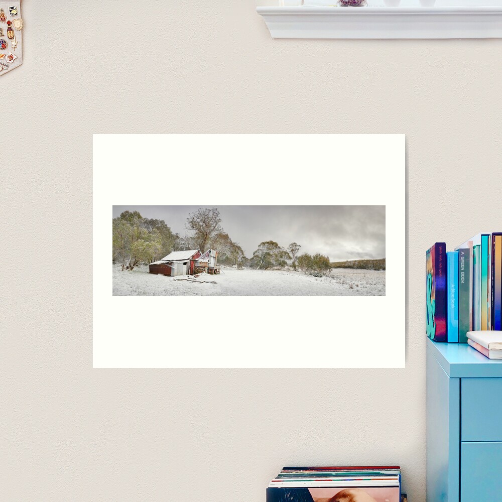 Kellys Hut, Alpine National Park, Victoria, Australia Art Print