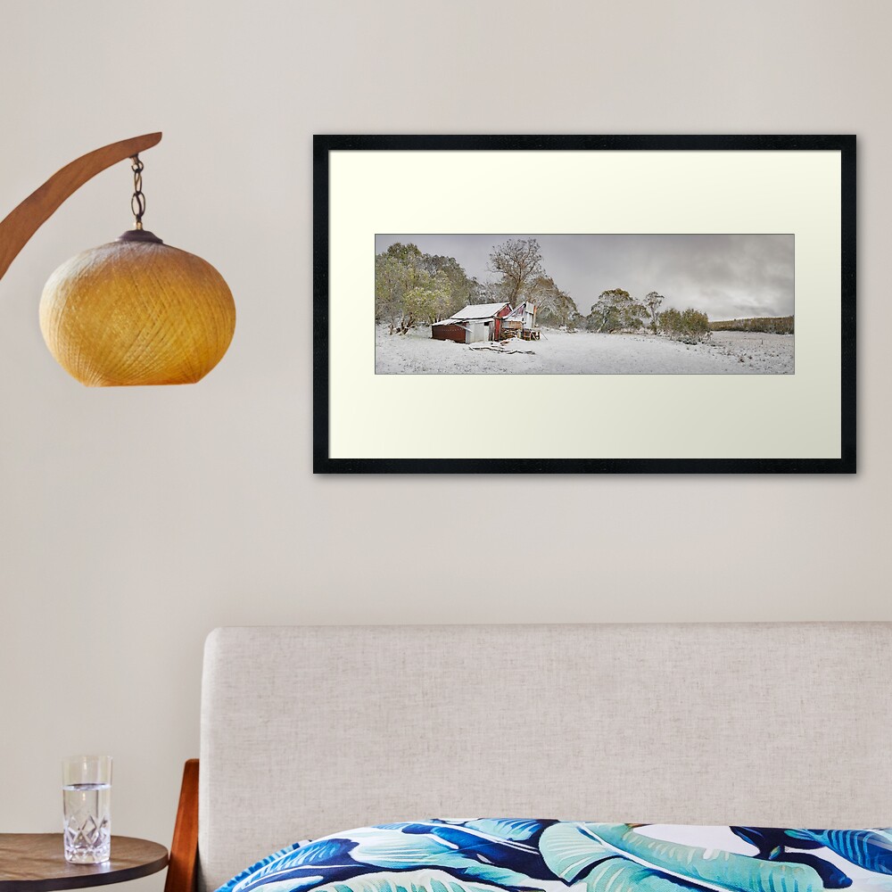 Kellys Hut, Alpine National Park, Victoria, Australia Framed Art Print