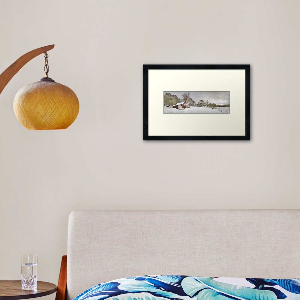 Kellys Hut, Alpine National Park, Victoria, Australia Framed Art Print