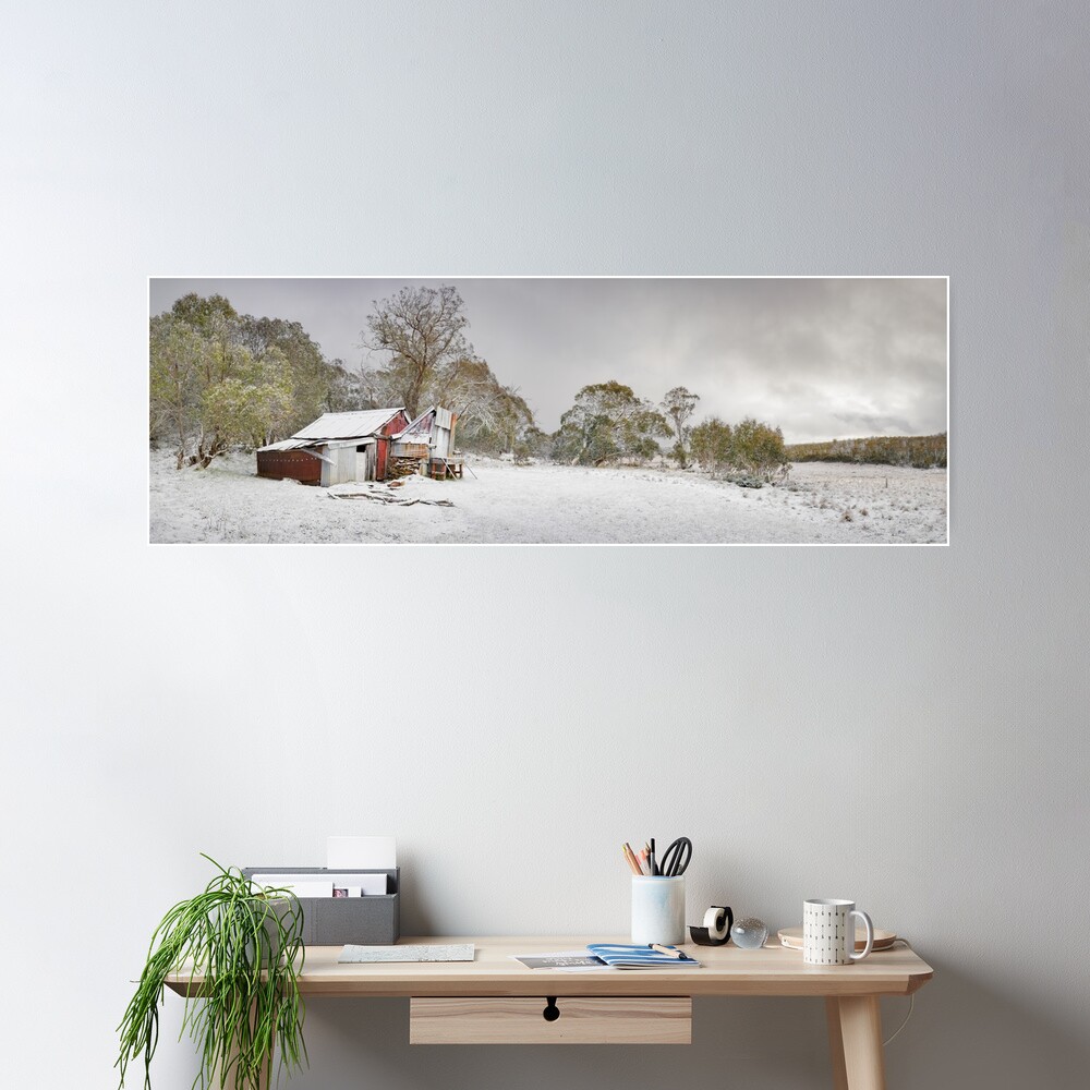 Kellys Hut, Alpine National Park, Victoria, Australia Poster