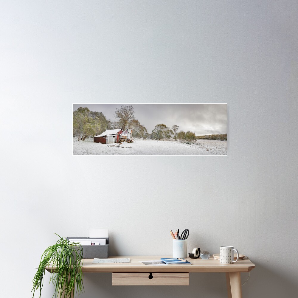 Kellys Hut, Alpine National Park, Victoria, Australia Poster