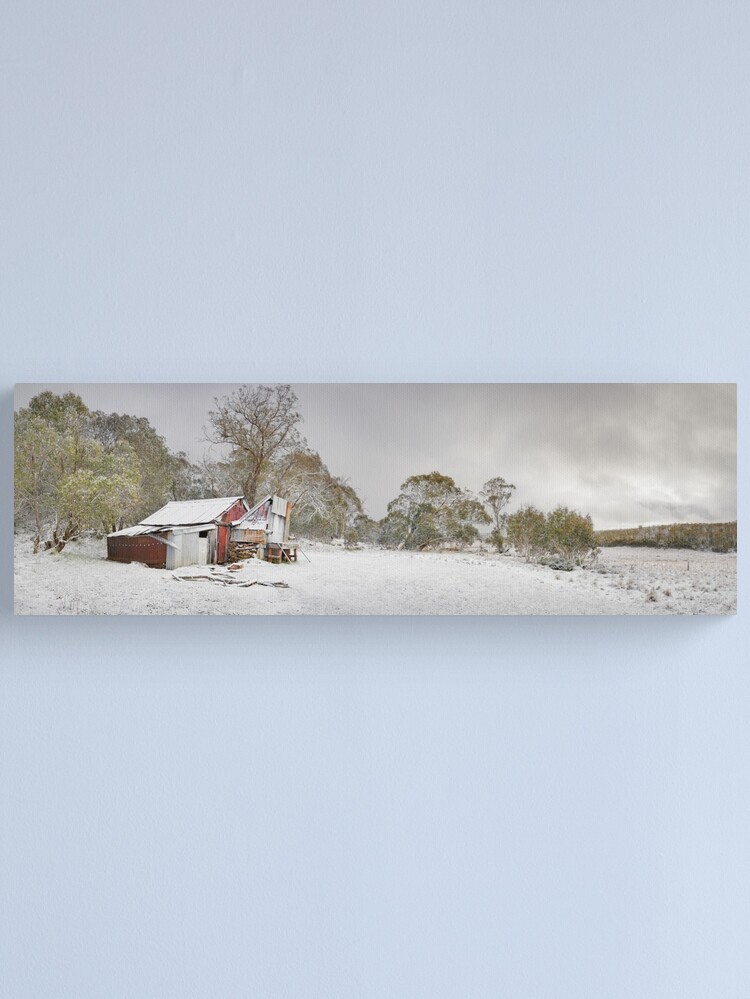 Alternate view of Kellys Hut, Alpine National Park, Victoria, Australia Canvas Print