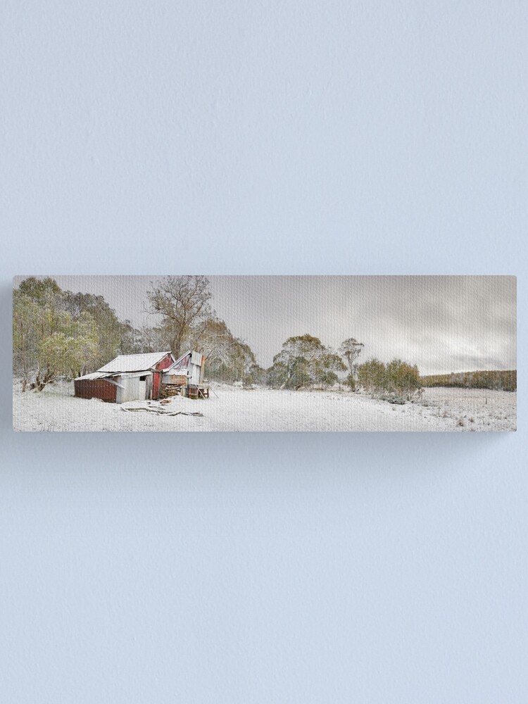 Alternate view of Kellys Hut, Alpine National Park, Victoria, Australia Canvas Print