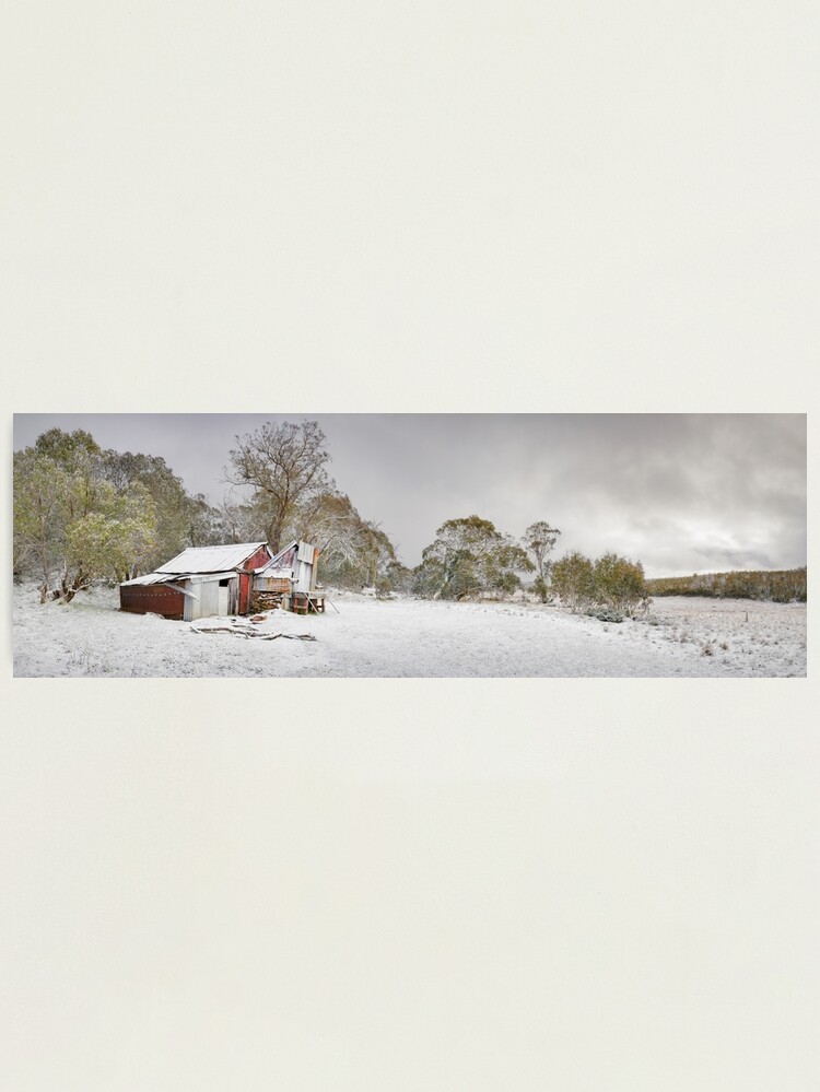 Alternate view of Kellys Hut, Alpine National Park, Victoria, Australia Photographic Print