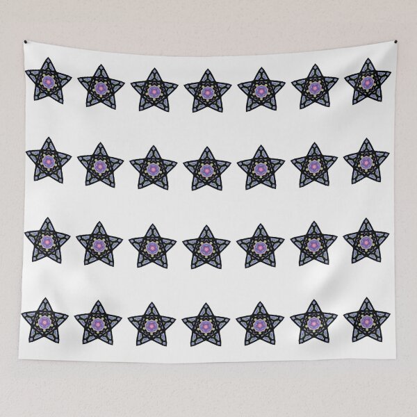 Item preview, Stained glass star designed and sold by ScarletPanda.