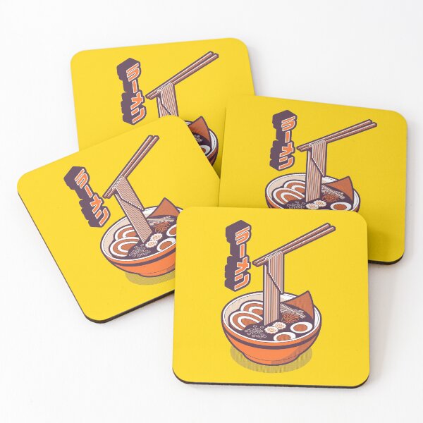 Item preview, Ramen Isometric - Yellow Orange designed and sold by VoodooCircus.