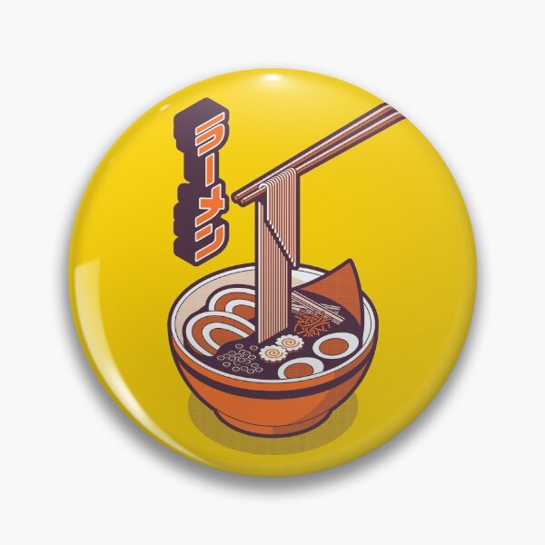 Item preview, Ramen Isometric - Yellow Orange designed and sold by VoodooCircus.