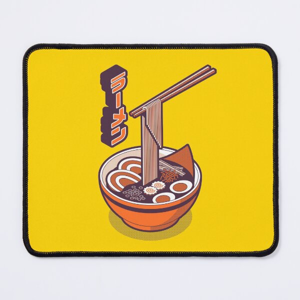 Item preview, Ramen Isometric - Yellow Orange designed and sold by VoodooCircus.