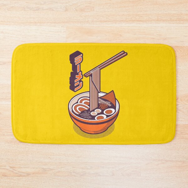 Item preview, Ramen Isometric - Yellow Orange designed and sold by VoodooCircus.