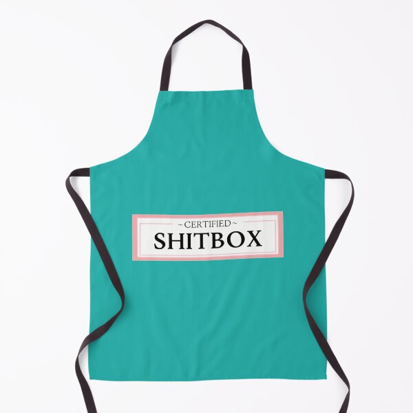 Item preview, Shitbox - Black Text with pink border designed and sold by AlexoxoStudio.