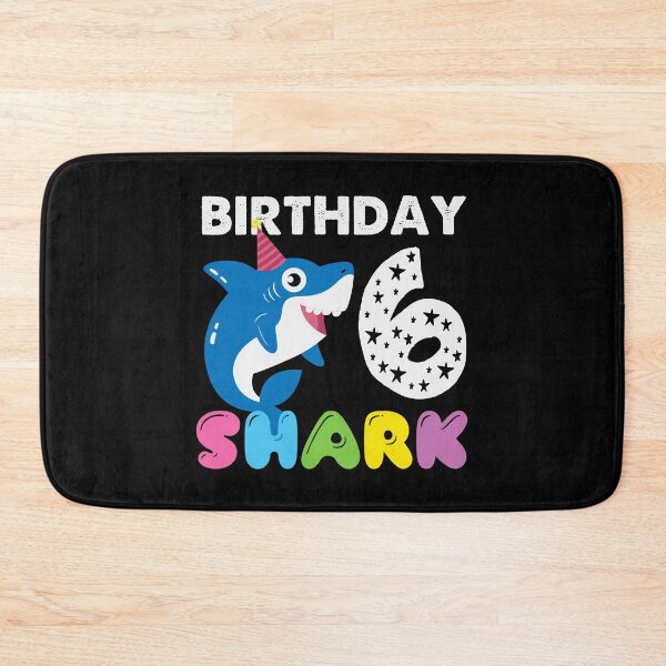 Item preview, 6th Year Birthday Shark designed and sold by DAFIN.
