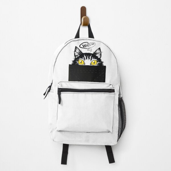Item preview, Who's There Pocket Cat designed and sold by classy-shop.