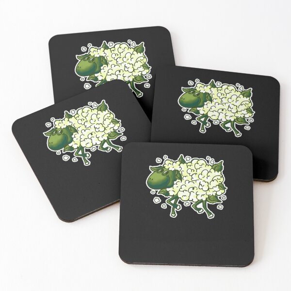 Item preview, Cauliflower Sheep Sticker designed and sold by LAURINASAMUEL.