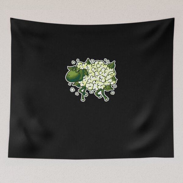 Item preview, Cauliflower Sheep Sticker designed and sold by LAURINASAMUEL.