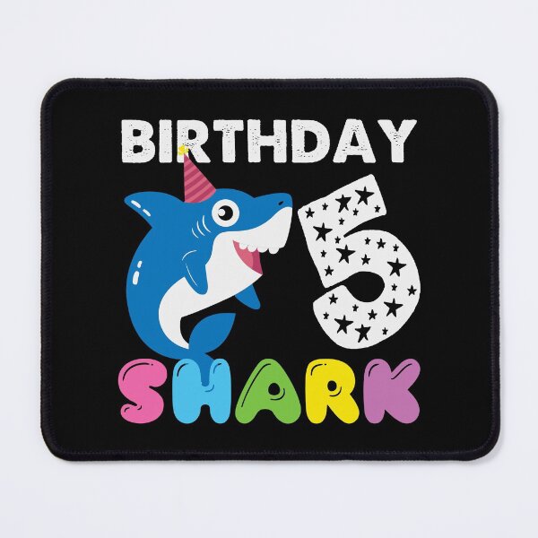 Item preview, 5th Year Birthday Shark designed and sold by DAFIN.