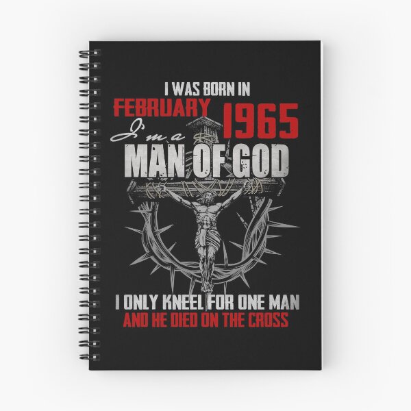 Item preview, 1965_FEBRUARY GUY I'M A MAN OF GOD I ONLY KNEEL FOR ONE MAN AND HE DIED ON THE CROSS designed and sold by PrimitiveTriba.