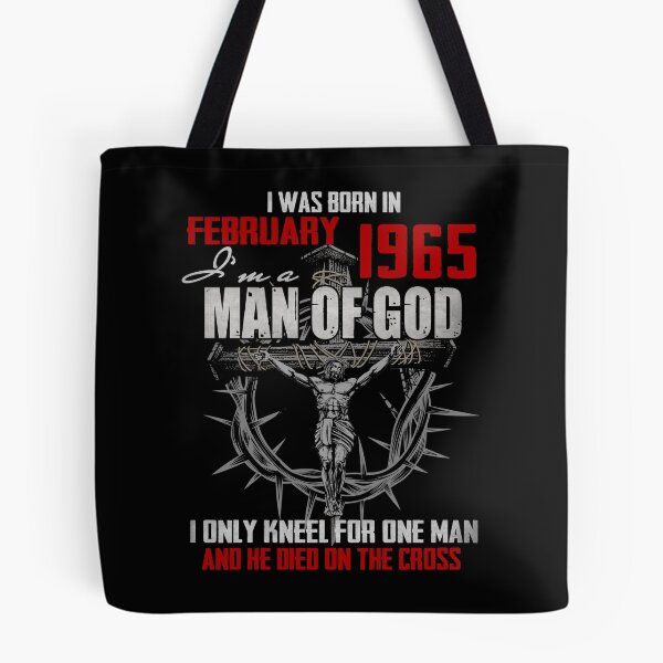 Item preview, 1965_FEBRUARY GUY I'M A MAN OF GOD I ONLY KNEEL FOR ONE MAN AND HE DIED ON THE CROSS designed and sold by PrimitiveTriba.