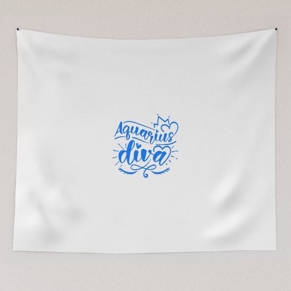 Item preview, Aquarius Diva Quote designed and sold by Open Canvas.