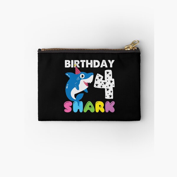 Item preview, 4th Year Birthday Shark designed and sold by DAFIN.