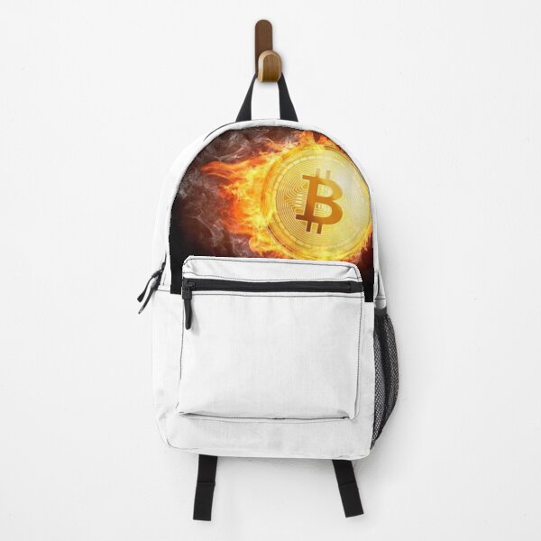 Item preview, BITCOIN ON FIRE CLASSIC designed and sold by SevilleArt.