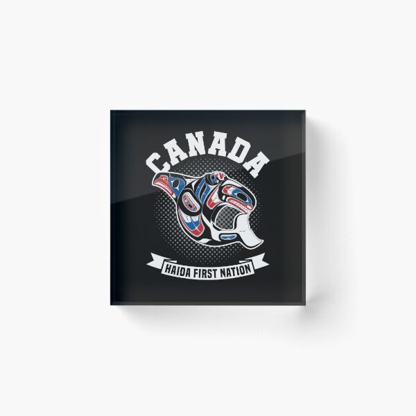Item preview, Canada Haida First Nation Whale designed and sold by CAN-USA-Fanshop.