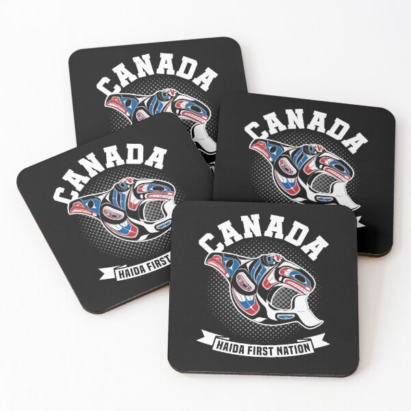 Item preview, Canada Haida First Nation Whale designed and sold by CAN-USA-Fanshop.