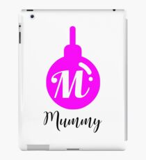 Personalised Bauble Mummy iPad Case/Skin