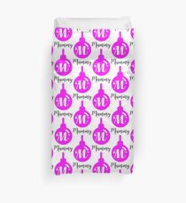 Personalised Bauble Mummy Duvet Cover