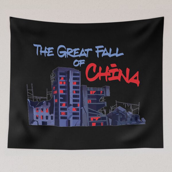 Item preview, The Great Fall Of China designed and sold by ReRevolution.