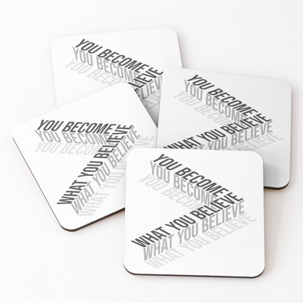 Item preview, You Become What You Believe designed and sold by classy-shop.