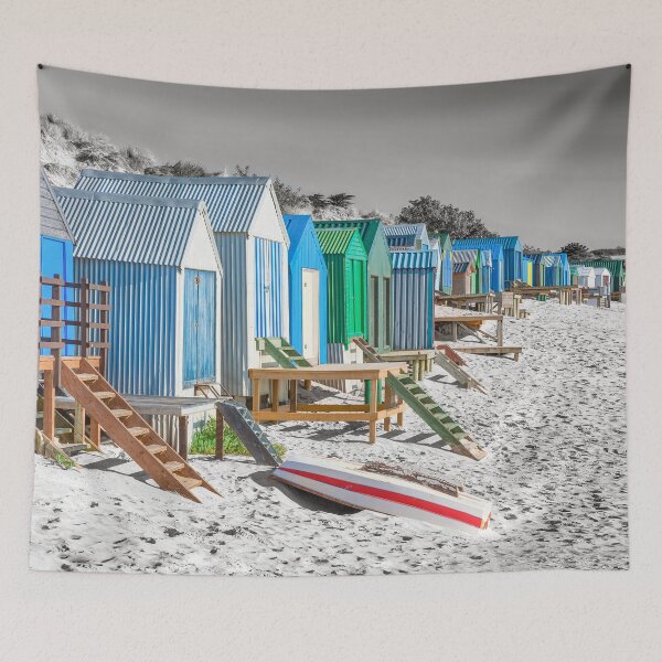 Item preview, Abersoch beach huts BHCSbwpan designed and sold by Turtle  Photography.