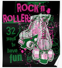 ROCKN ROLLER WAY TO HAVE FUN Cute Soft Screen Printed Summer Graphic Gift Tshirt Poster