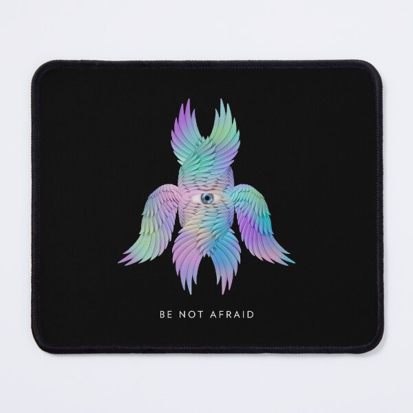 Item preview, BE NOT AFRAID | Iridescent Rainbow Seraph | Biblically Accurate Angel designed and sold by tiantanman.