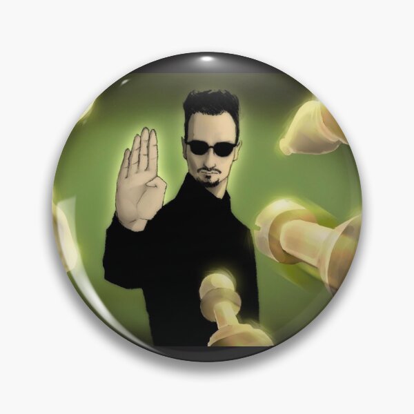 Item preview, Gothamchess Matrix Fan Art designed and sold by GambitChess.
