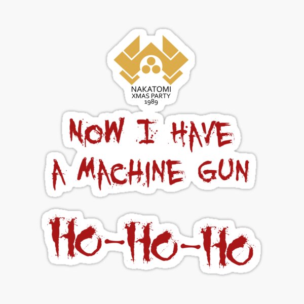 A Nakatomi Party Sticker