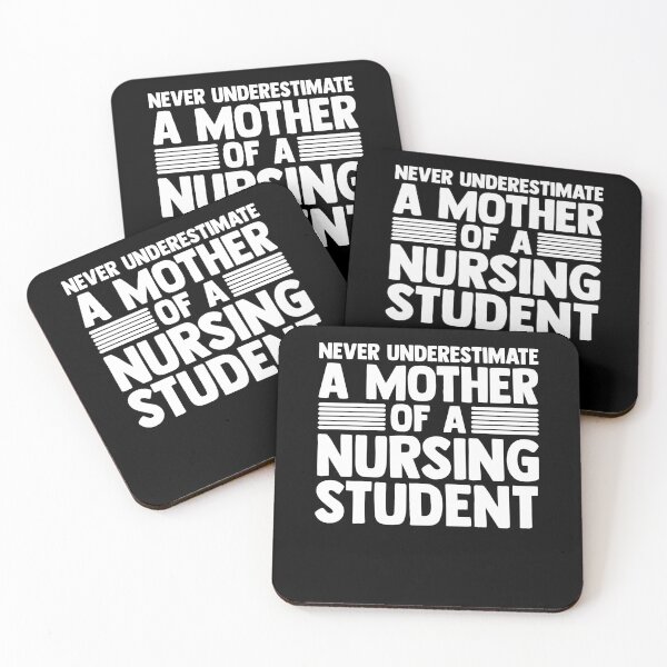 Item preview, Never Underestimate Nursing Quote For A Nurse Student designed and sold by Nessshirts.