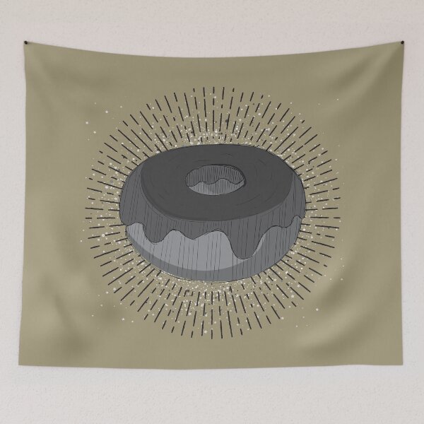 Item preview, Black and white donut designed and sold by Donutlovers.
