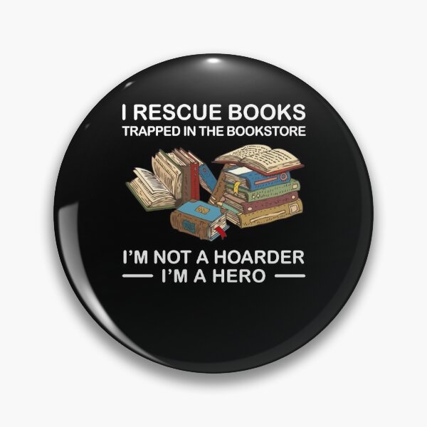 Artikelvorschau, Ich rette Bücher, die in der Buchhandlung gefangen sind, ich bin kein Hamsterer, ich bin ein Held Lustiges Bücherliebhaber-T-Shirt entworfen und verkauft von CathysGrimes.
