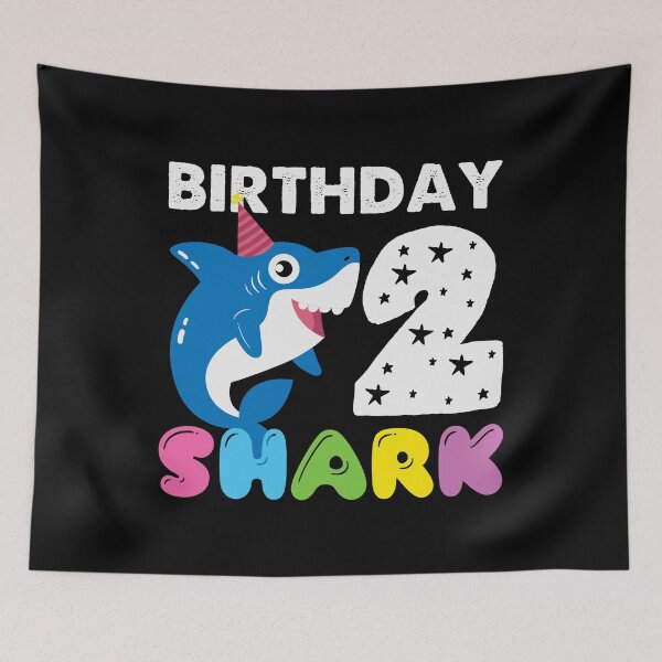 Item preview, 2nd Year Birthday Shark designed and sold by DAFIN.
