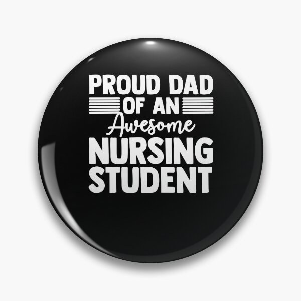 Item preview, Proud Dad Of An Awesome Nursing School Nurse Student designed and sold by Nessshirts.