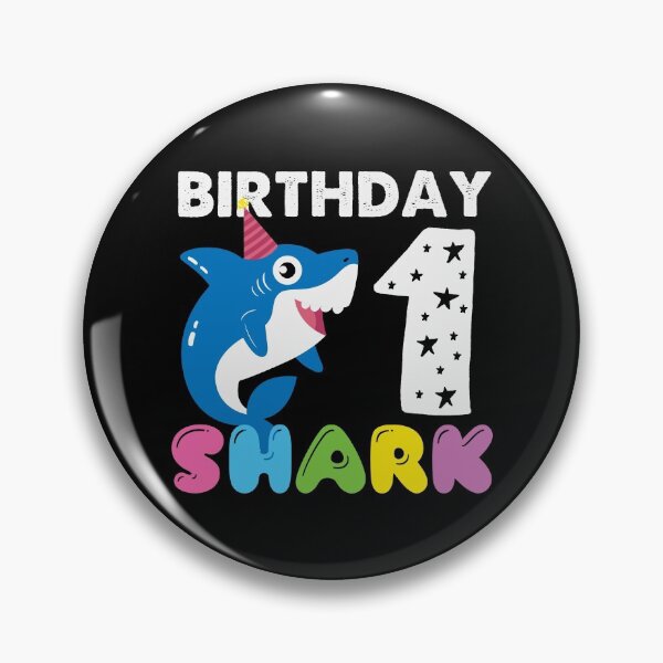 Item preview, 1st Year Birthday Shark designed and sold by DAFIN.