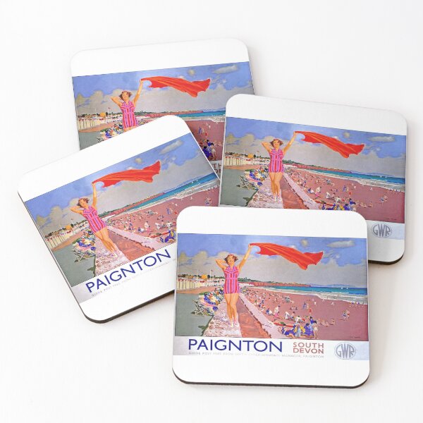Item preview, Vintage Great Western Railway travel poster for Paignton, Devon designed and sold by Random Railways.
