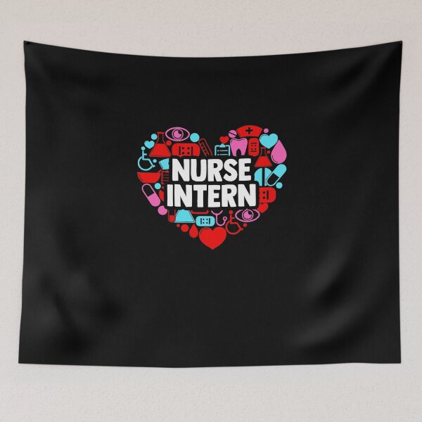 Item preview, Nurse Intern A Nursing School Student Clinicals Lover designed and sold by Nessshirts.